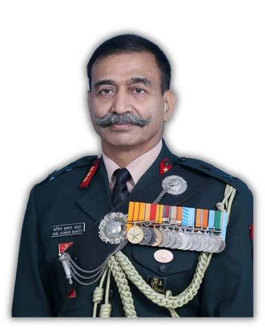 Lt Gen AK Bhatt (Retd) in uniform